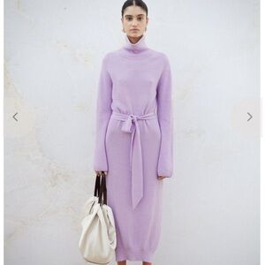 Nanushka Canaan Knit Turtleneck Dress